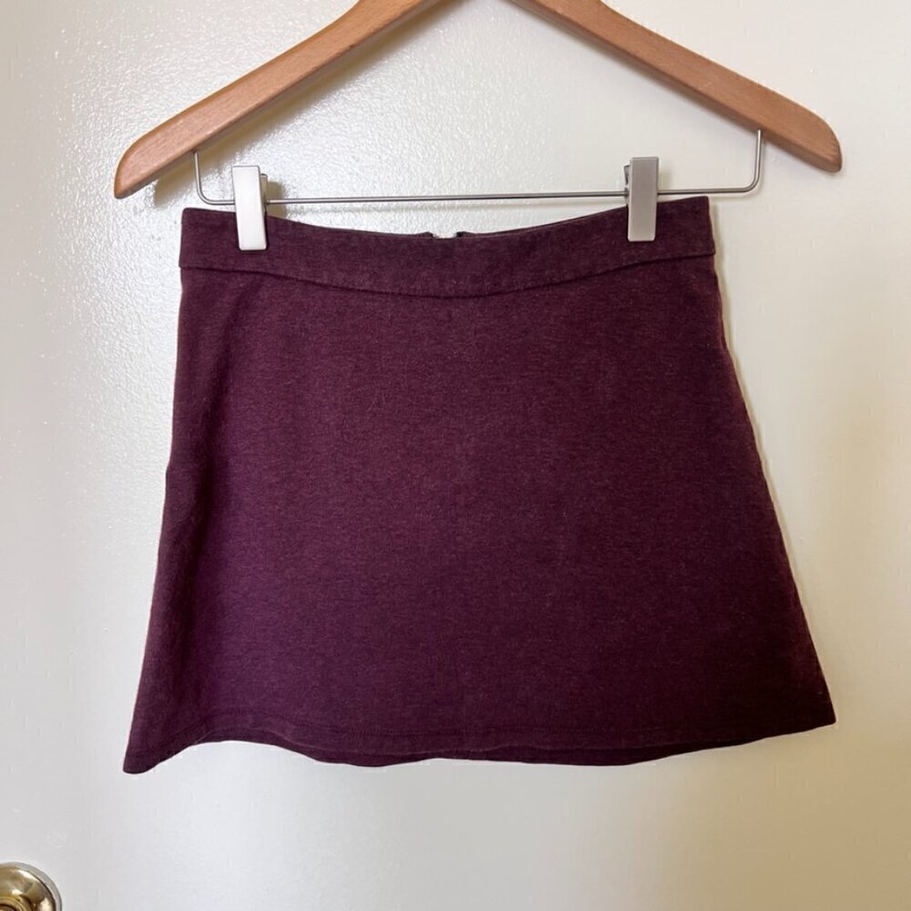 Forever 21 Burgundy Red‎ Pencil Mini Skirt S​​​​​​​​​​​​